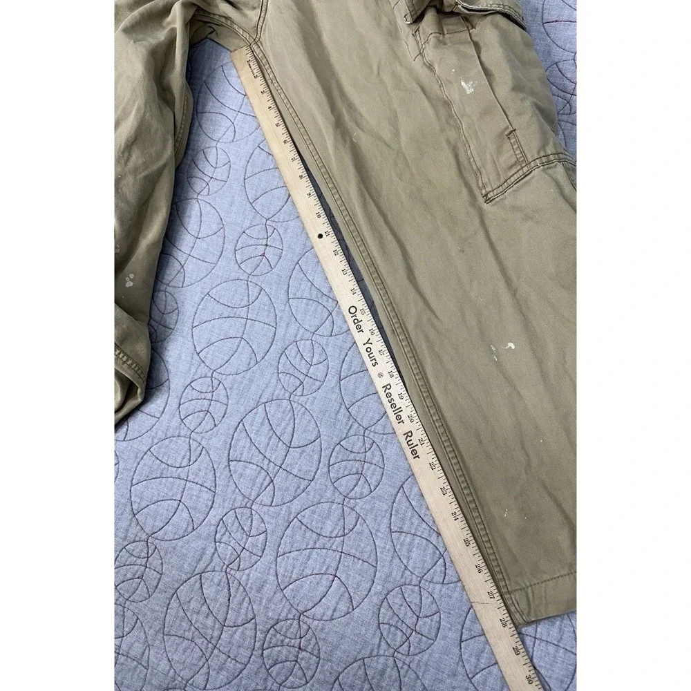 Y2K Levi's Cargo Pants Cotton Chino Baggy Skater Wear Paint Stains / Men's 34x32